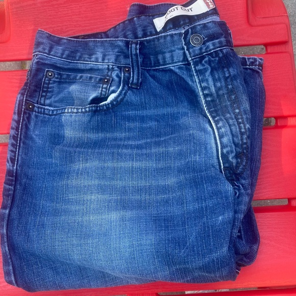 Men Levi’s jeans boot cut 34 W x32 L - Picture 3 of 5